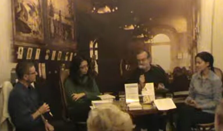 Kitömött barbár at the Writers' Bookshop